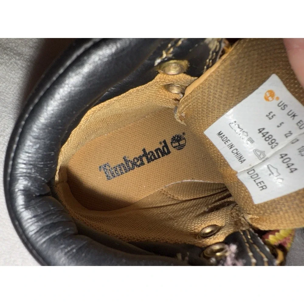 Timberland Tan Toddler Boys‎ Boots Size 5.5 Hiking, Casual Play Boot